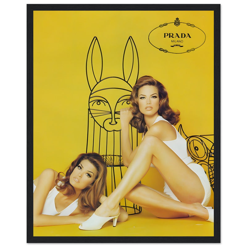 Prada Vintage Poster Ad