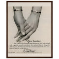Cartier Love Bangles Vintage Poster