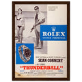 Rolex Sean Connery Vintage Poster Ad