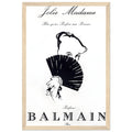Balmain Jolie Madame Vintage Poster Ad