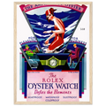 Rolex Amphibious Oyster Vintage Poster