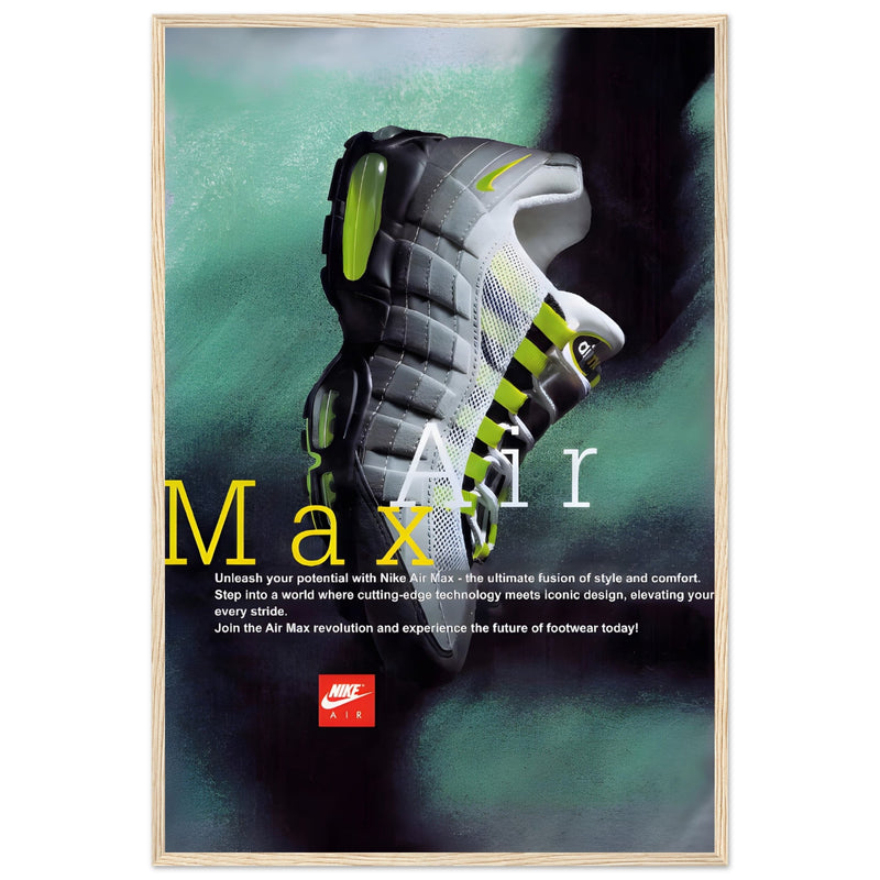 Nike Air Max Vintage Poster Ad