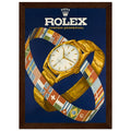 Rolex Advertising Golden Age Oyster Perpetual Vintage Poster