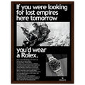 Rolex Submariner Vintage Poster Ad