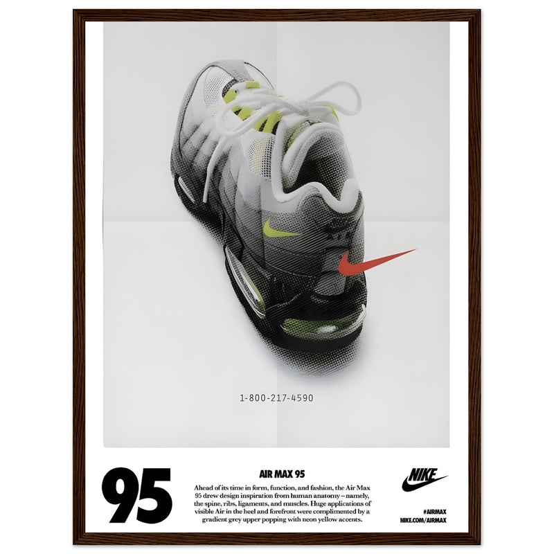 Nike Air Max 95 Vintage Poster Ad