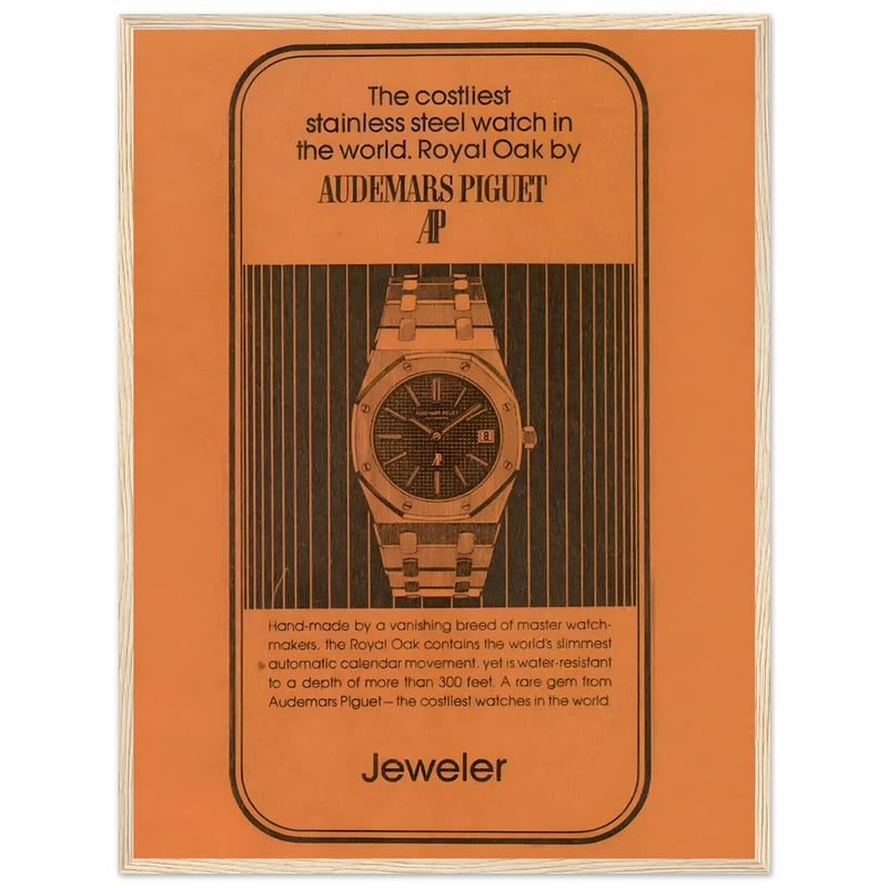 Audemars Piguet Royal Oak Vintage Poster Ad