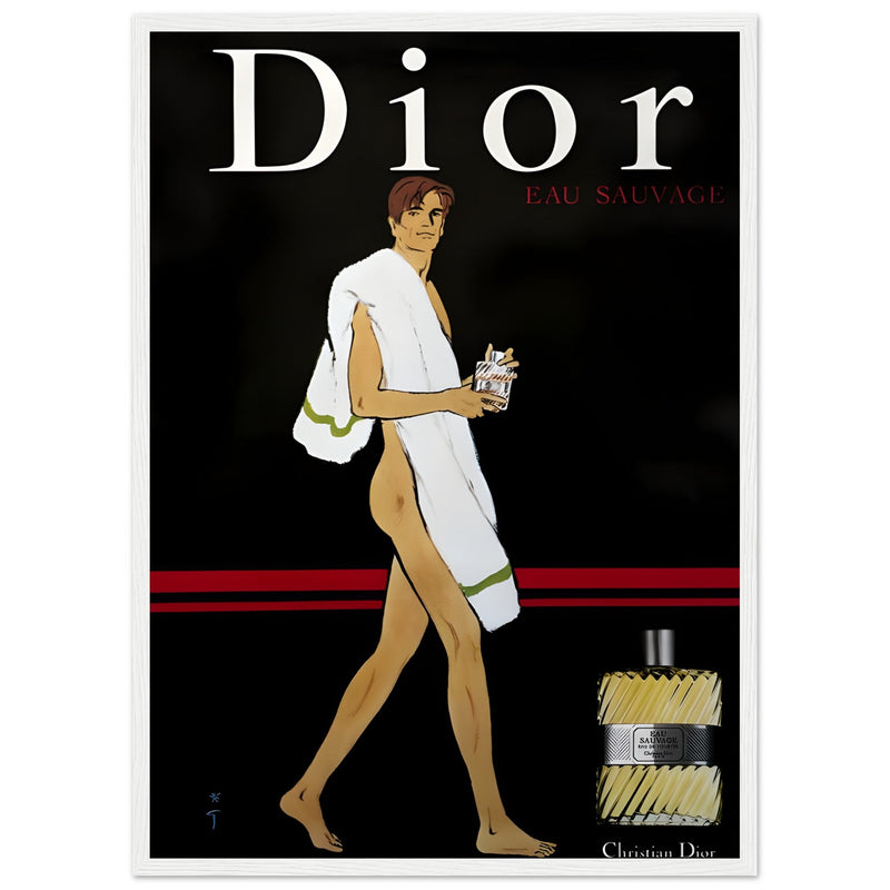 Dior Eau Sauvage Man Vintage Poster Ad