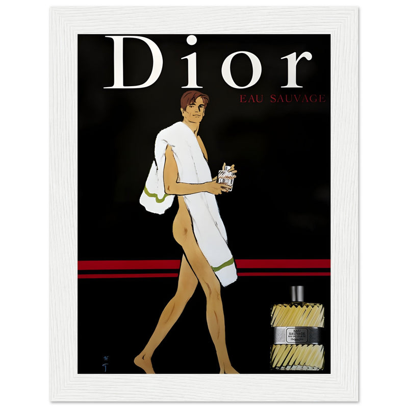Dior Eau Sauvage Man Vintage Poster Ad
