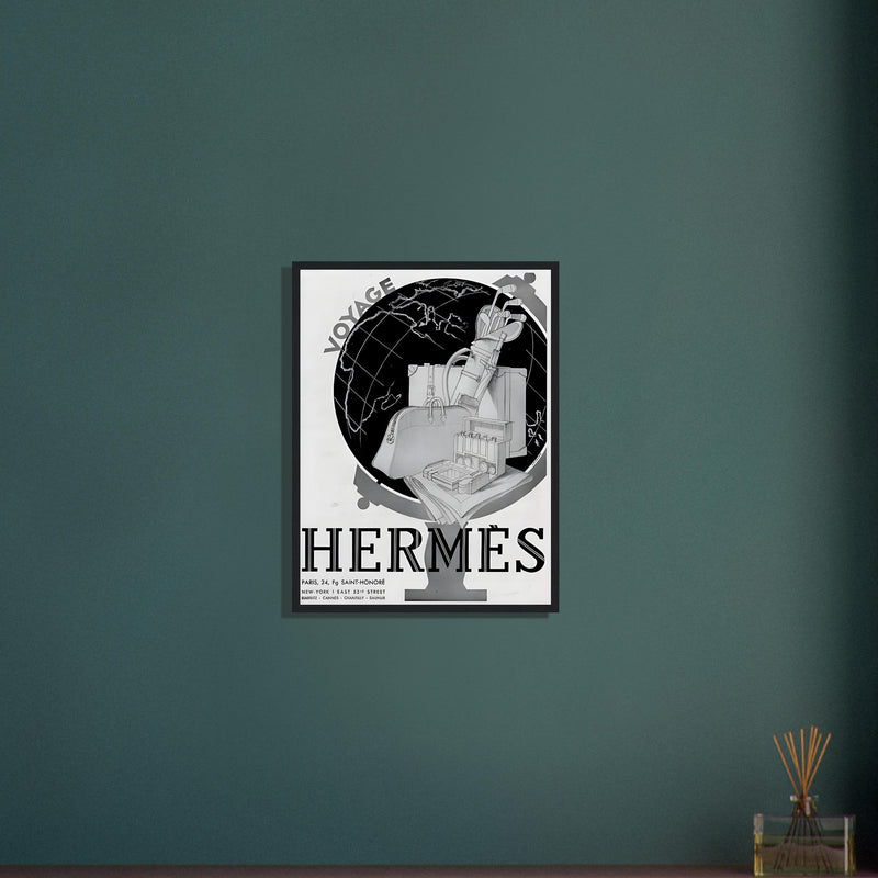 Hermes Voyage Vintage Poster
