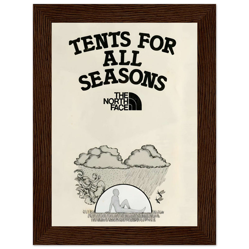 The North Face All Season Vintage Poster