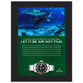 Rolex Submariner Vintage Poster Ad