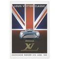 Louis Vuitton Classic Car Show Vintage Poster Ad