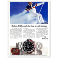 Rolex Alpine Gold Medal Sweep Vintage Poster