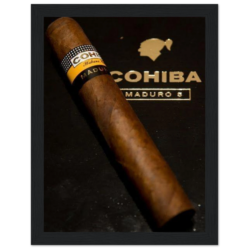 Cohiba Maduro 5 Vintage Cigar Poster