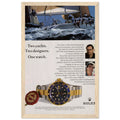 Rolex Yacht Submariner Vintage Poster Ad