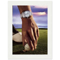 Rolex Day-Date Golfing Vintage Poster
