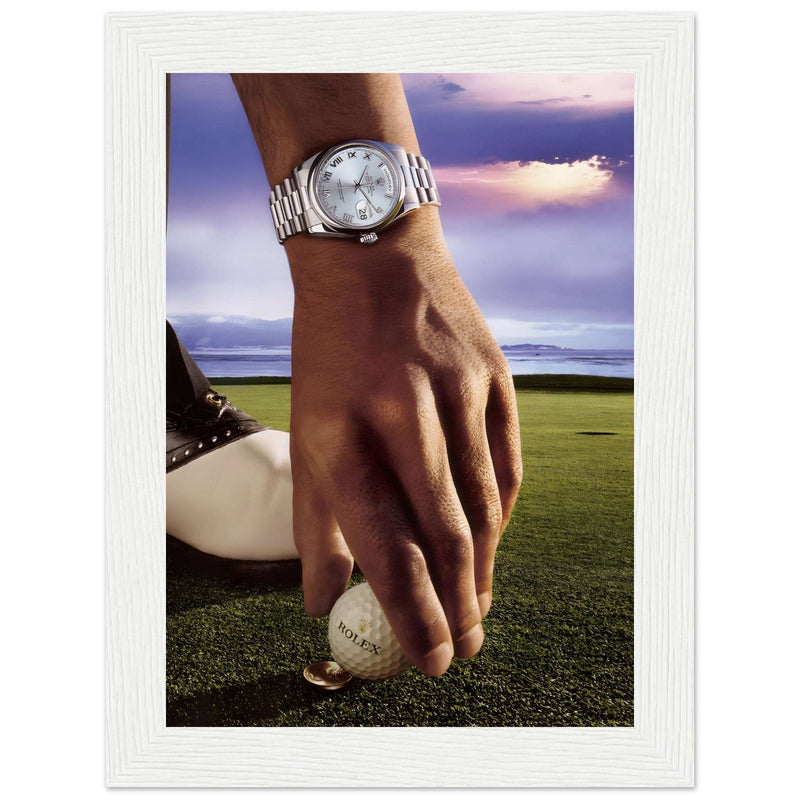 Rolex Day-Date Golfing Vintage Poster
