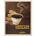 Nestle Nescafe Vintage Poster