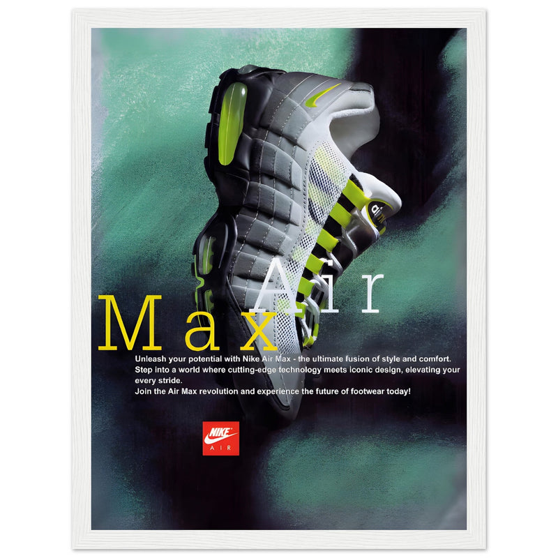 Nike Air Max Vintage Poster Ad