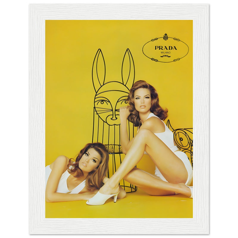 Prada Vintage Poster Ad