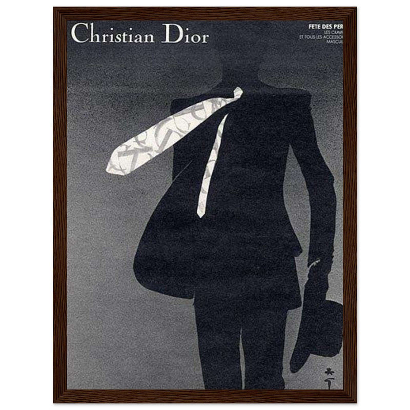Christian Dior Vintage Poster