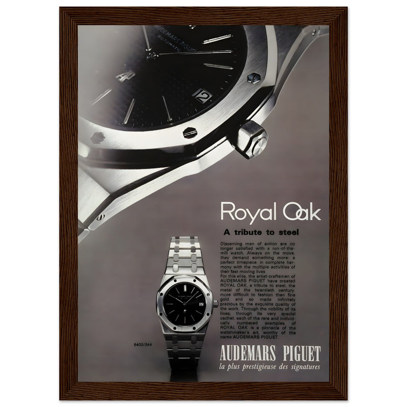 Audemars Piguet Royal Oak Vintage Poster Ad