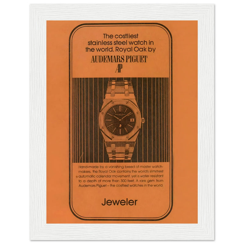 Audemars Piguet Royal Oak Vintage Poster Ad