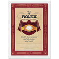Rolex Oyster-Perpetual Vintage Poster Ad