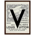 Louis Vuitton Nice, Paris Vintage Poster Ad