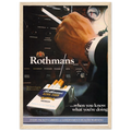 Rothmans Vintage Poster Ad - Rothman Kingsize