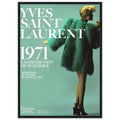 YSL 1971 Vintage Poster
