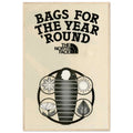 The North Face Sleeping Bags Vintage Poster