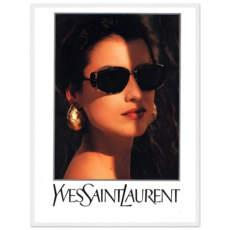 Yves Saint Laurent Vintage Poster