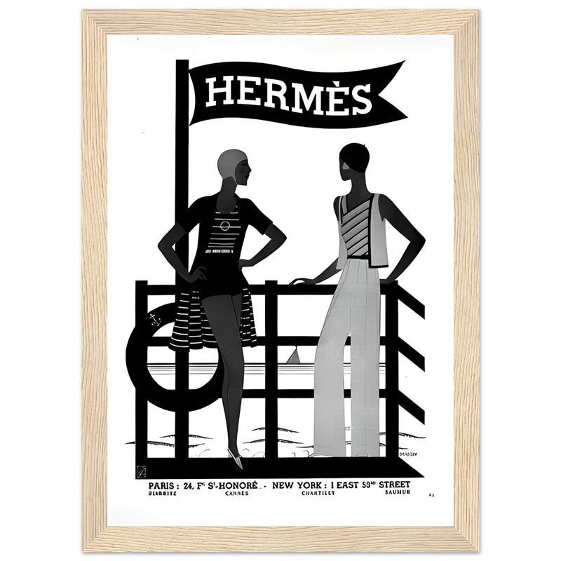 Hermes Flag Vintage Poster Ad