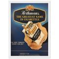 Rothmans Vintage Poster - The Greatest Name In Cigarettes
