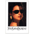 Yves Saint Laurent Vintage Poster