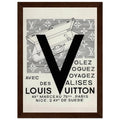 Louis Vuitton Nice, Paris Vintage Poster Ad