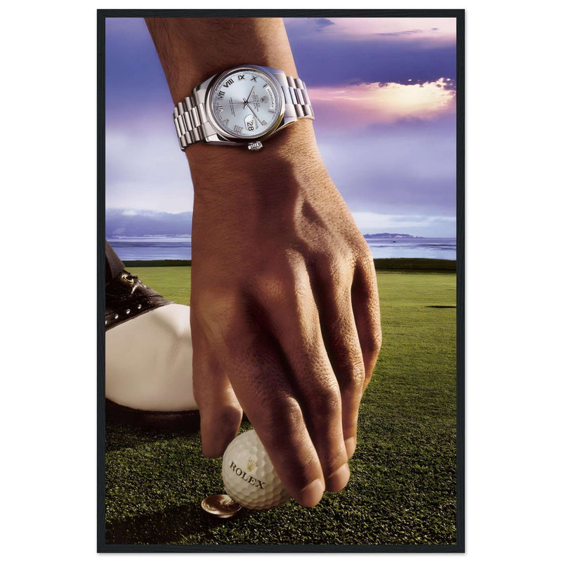 Rolex Day-Date Golfing Vintage Poster