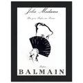 Balmain Jolie Madame Vintage Poster Ad