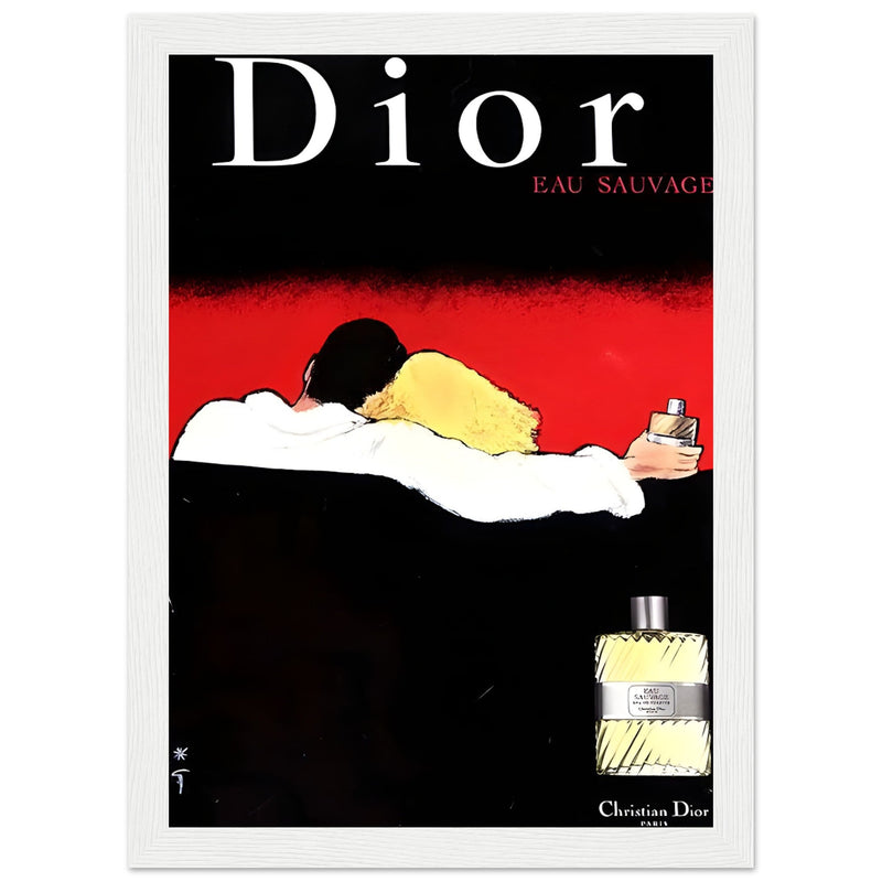 Dior Eau Sauvage Vintage Poster Ad