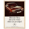 Mercedes Benz Vintage Poster Ad