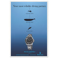 Rolex Deepsea Vintage Poster Ad