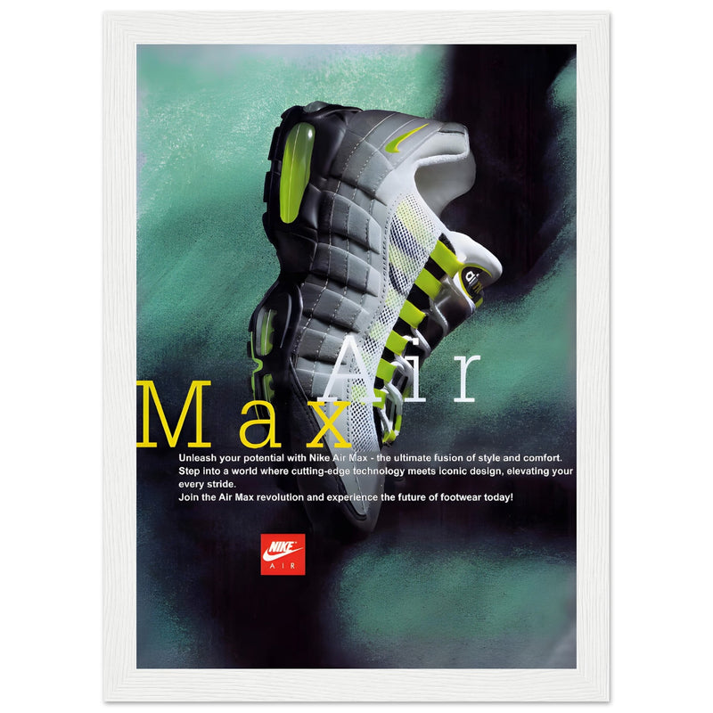 Nike Air Max Vintage Poster Ad