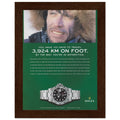 Rolex Explorer Vintage Poster Ad