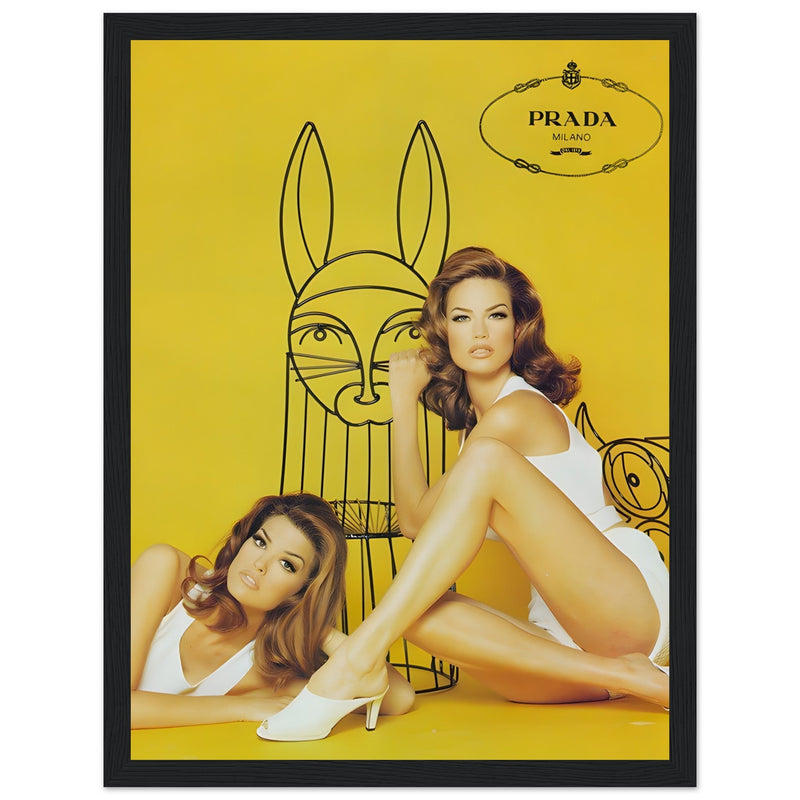 Prada Vintage Poster Ad