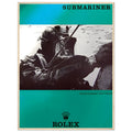 Rolex Submariner Diver Vintage Poster Ad