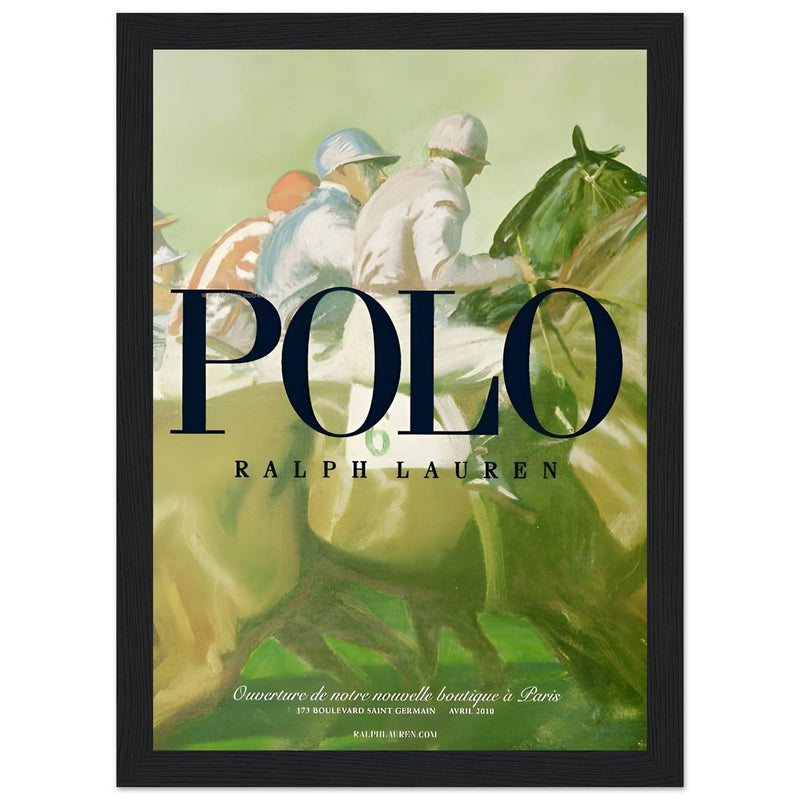 Polo Ralph Lauren Paris Vintage Poster Ad