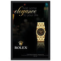 Rolex Elegance Vintage Poster Ad
