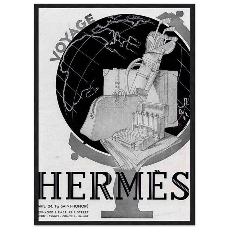 Hermes Voyage Vintage Poster