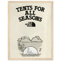 The North Face All Season Vintage Poster